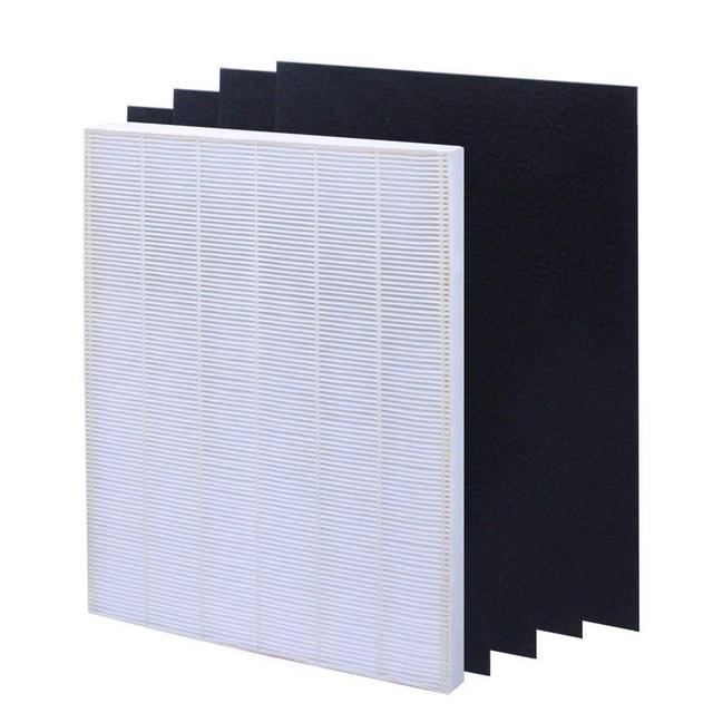 isinlive True HEPA Plus 4 Carbon Replacement Filter A 115115 Size 21 for Winix PlasmaWave air Purifier 5300 6300 5300-2 6300-2 P300 C535
