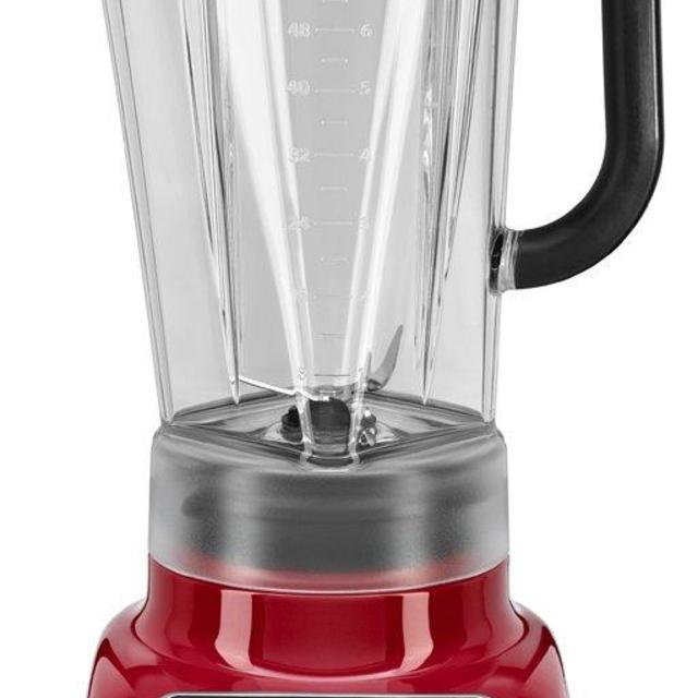 KitchenAid KSB1575ER 5-Speed Diamond Blender with 60-Ounce BPA-Free Pitcher - Empire Red