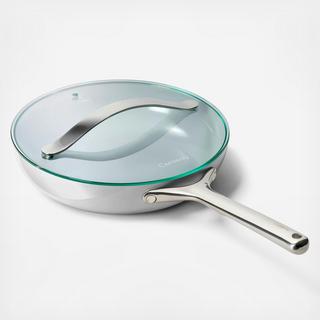 Ceramic Non-Stick Fry Pan with Glass Lid