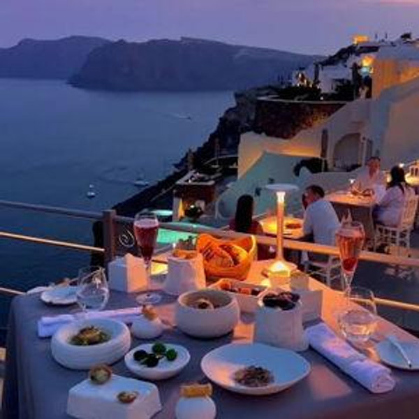 Dinner #2 in Santorini