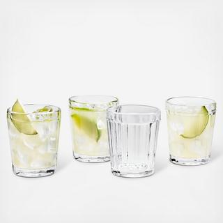Martha Stewart Collection - La Dolce Vita Double Old Fashioned Glass, Set of 4