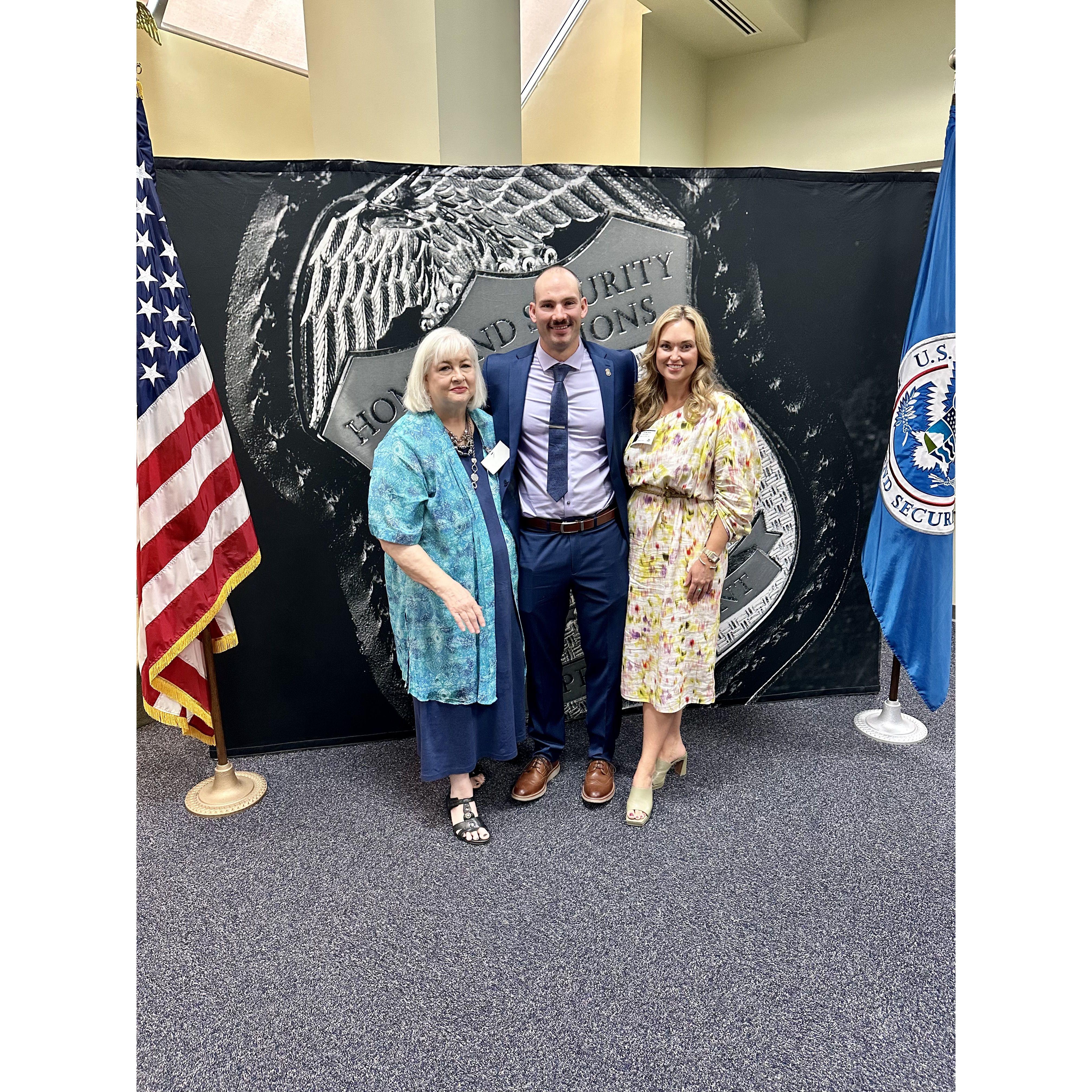 Logan’s HSI graduation. A huge accomplishment for him!