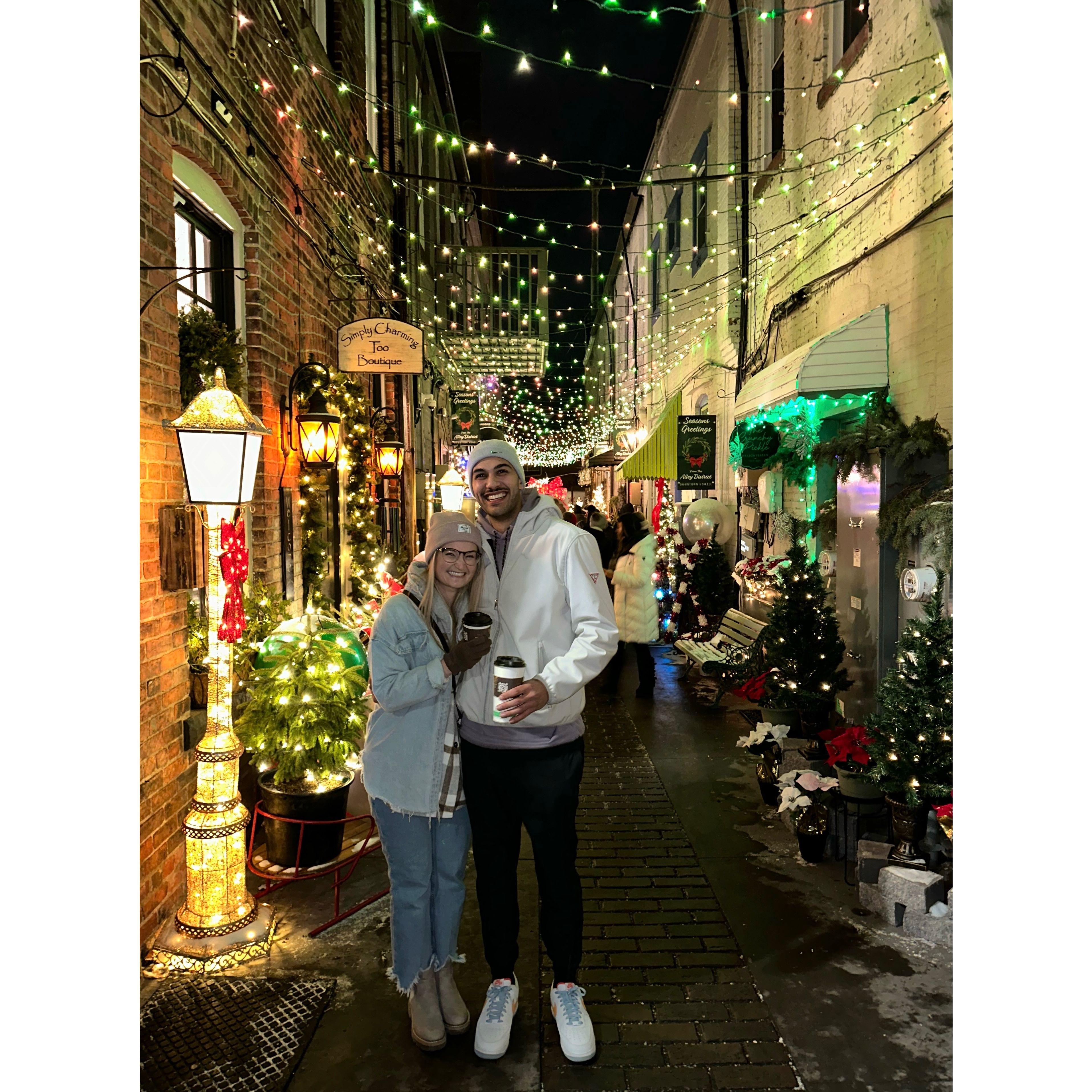 A holiday adventure in downtown Howell