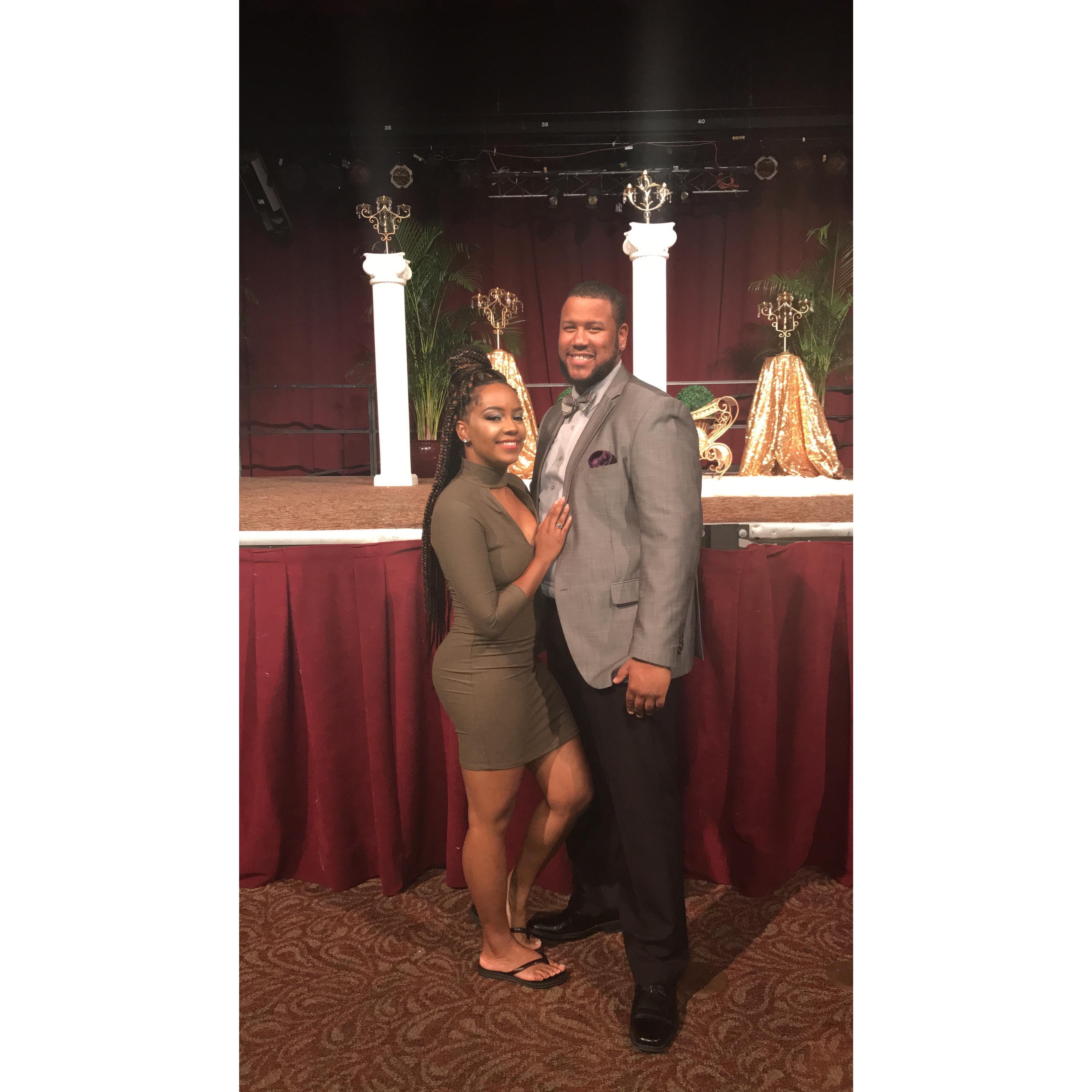 At Mariah’s Bestfriend Wedding (excuse the flip flops, feet were hurting & we were lit lol)
