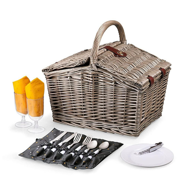 Picnic Time Piccadilly Picnic Basket For Two, Anthology Collection