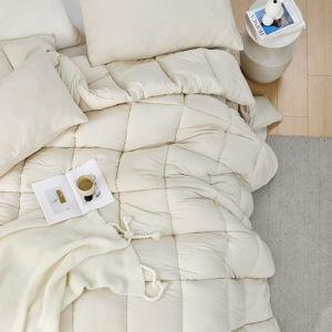 Washed Panda - Coma Inducer® Oversized Comforter Set - Almond Cream