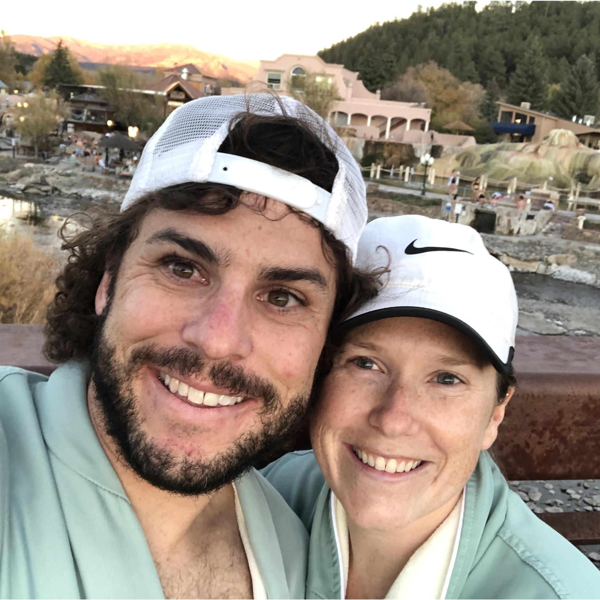 One of our "sanity savers" throughout the pandemic was weekend getaways. This amazing weekend was spent enjoying the Pagosa Springs Hot Springs - October 2020.