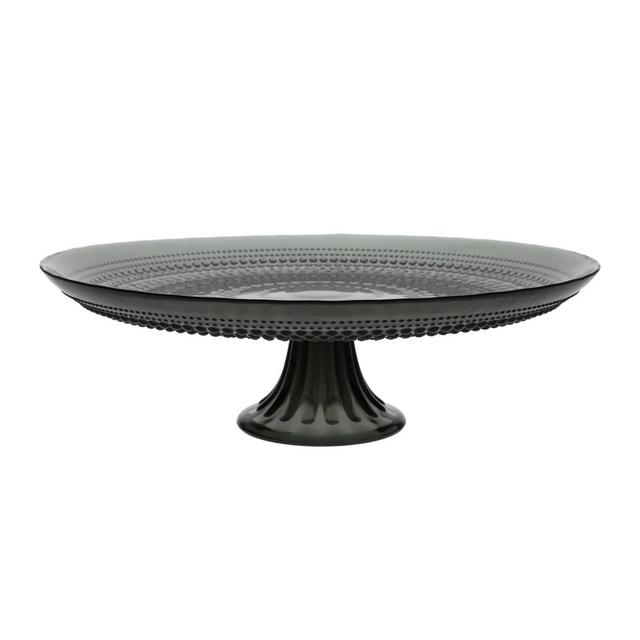 13" Jupiter Storm Large Cake Stand Gray - Fortessa Tableware Solutions