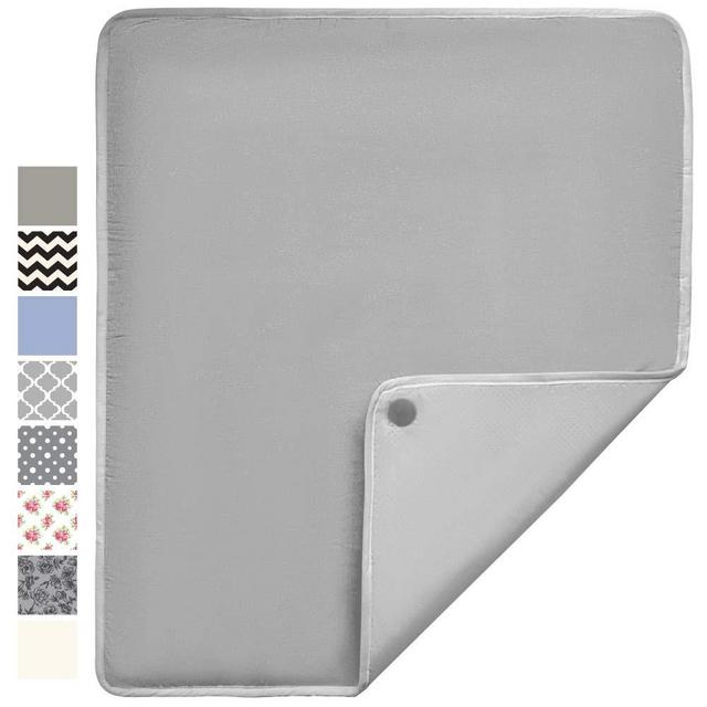 Gorilla Grip Premium Ironing Pad, Magnetic Laundry Pad, 28 x 24 Inch, Heat and Scorch Resistant, Iron Board Mat for Table Top, Washer, Dryer, Durable Pads Great for Travel, Silver