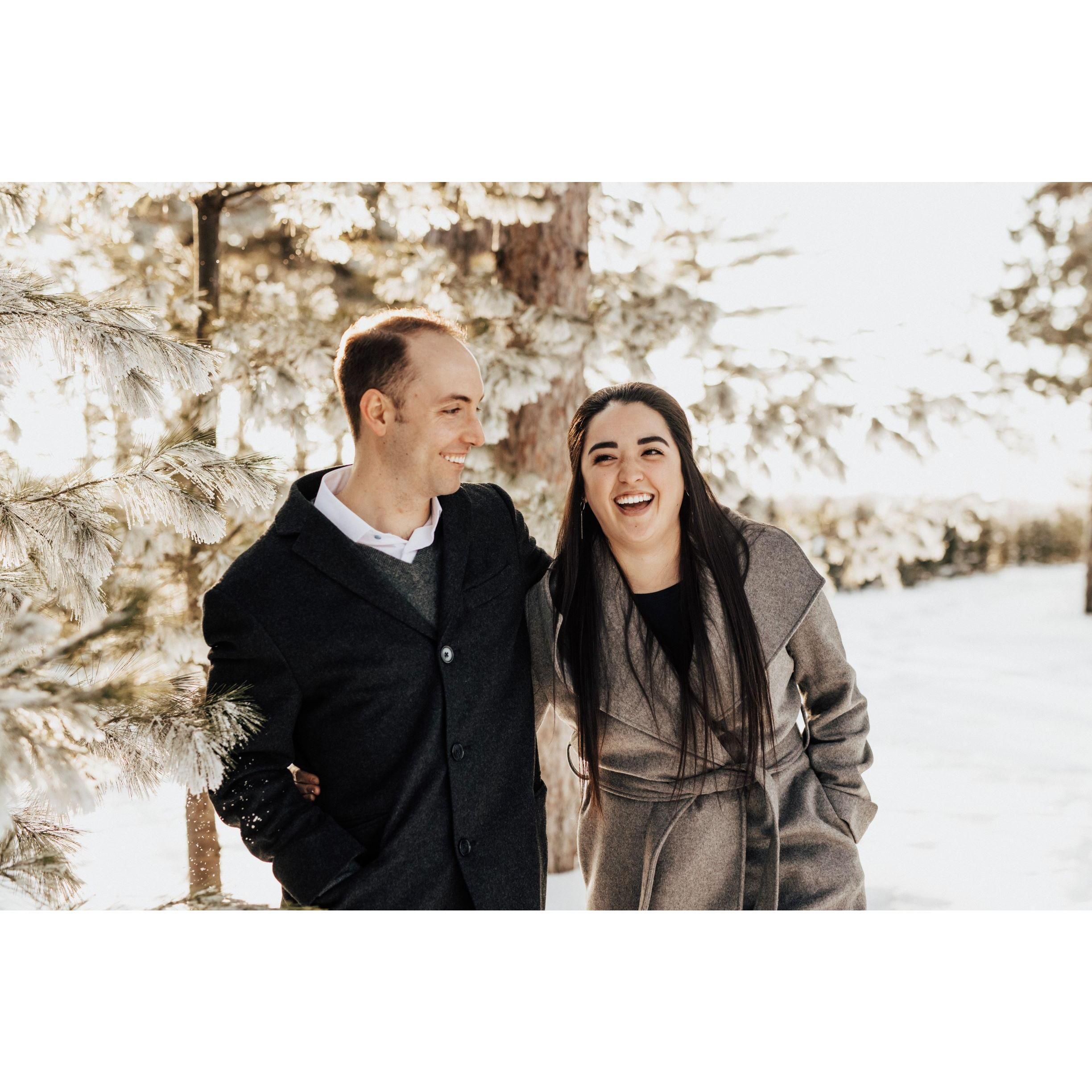 Engagement photos - Hansen Tree Farm (2021)