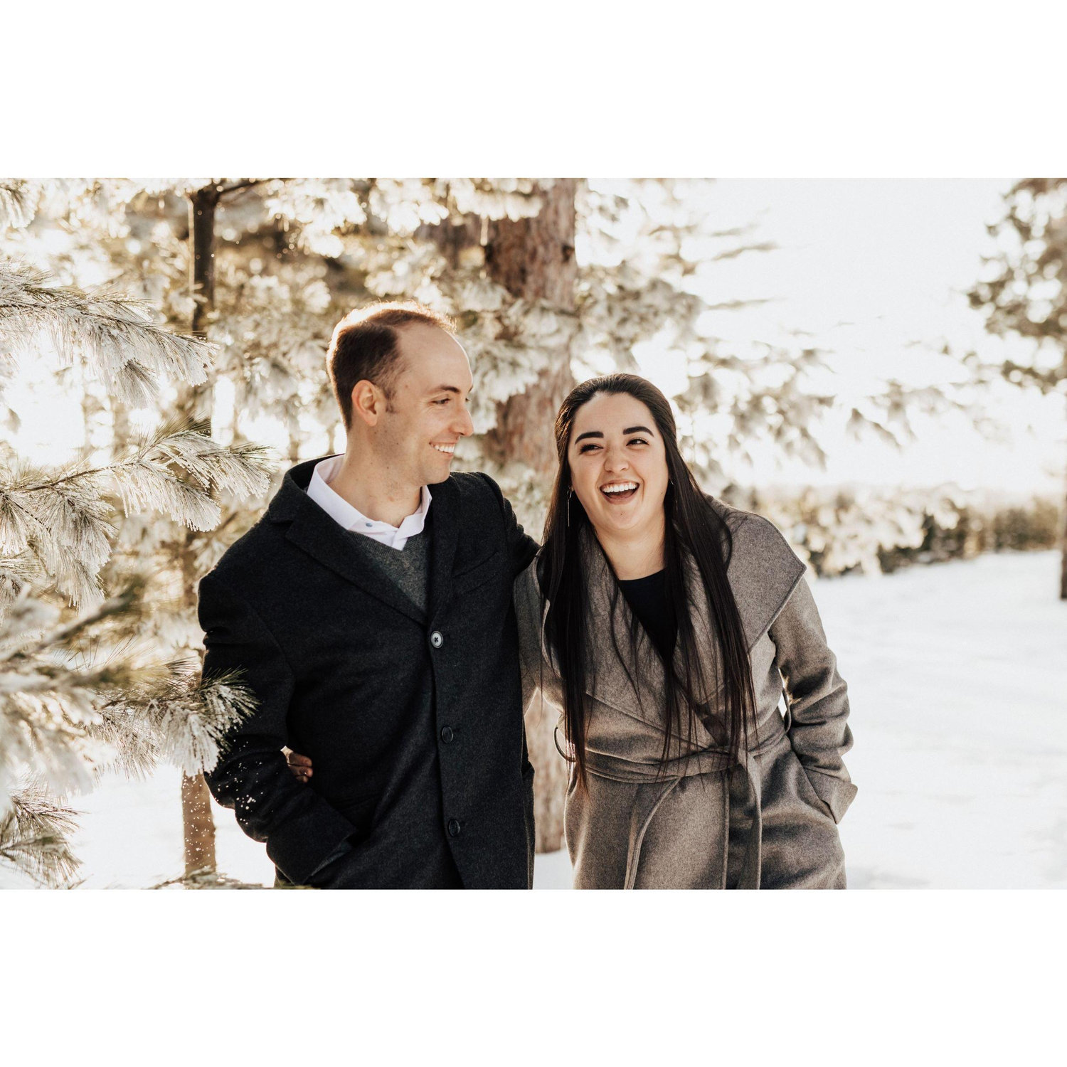 Engagement photos - Hansen Tree Farm (2021)
