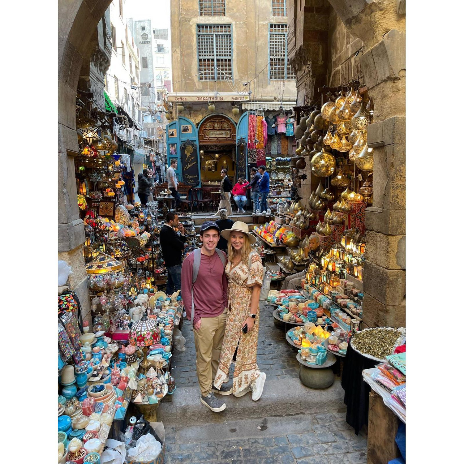 Shopping in the Great Bazaar in Egypt