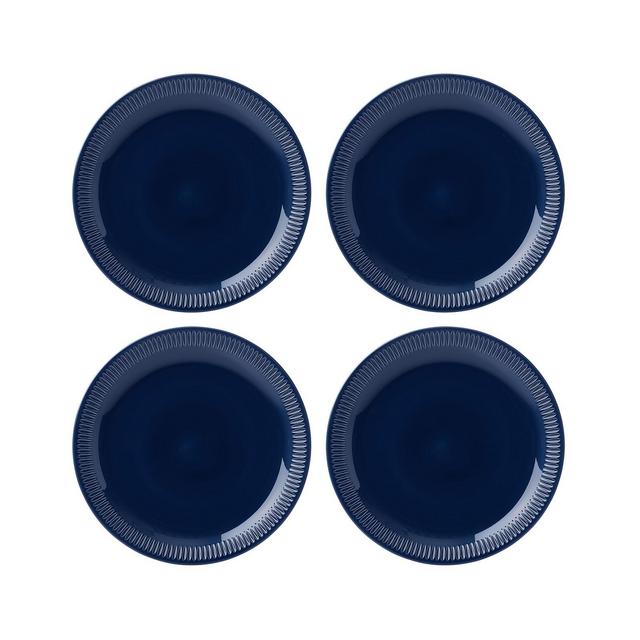 Lenox Profile Dinner Plate Set/4 Navy