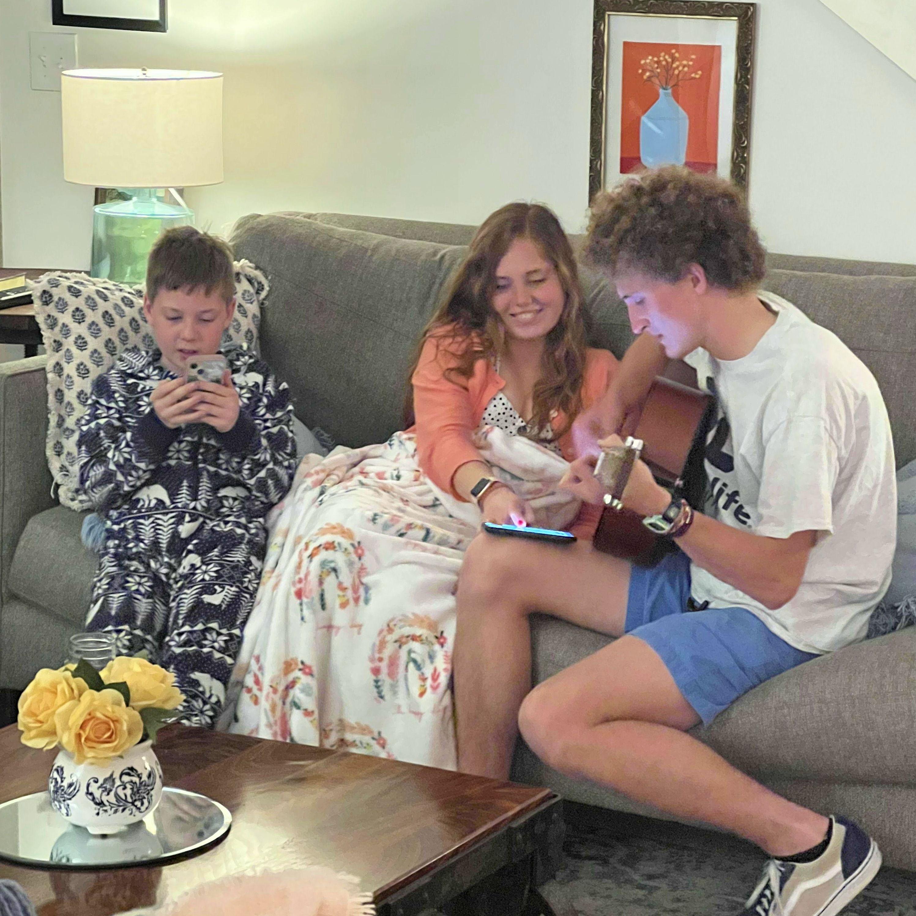 We love to sing and play! Levi sang with us on this day.