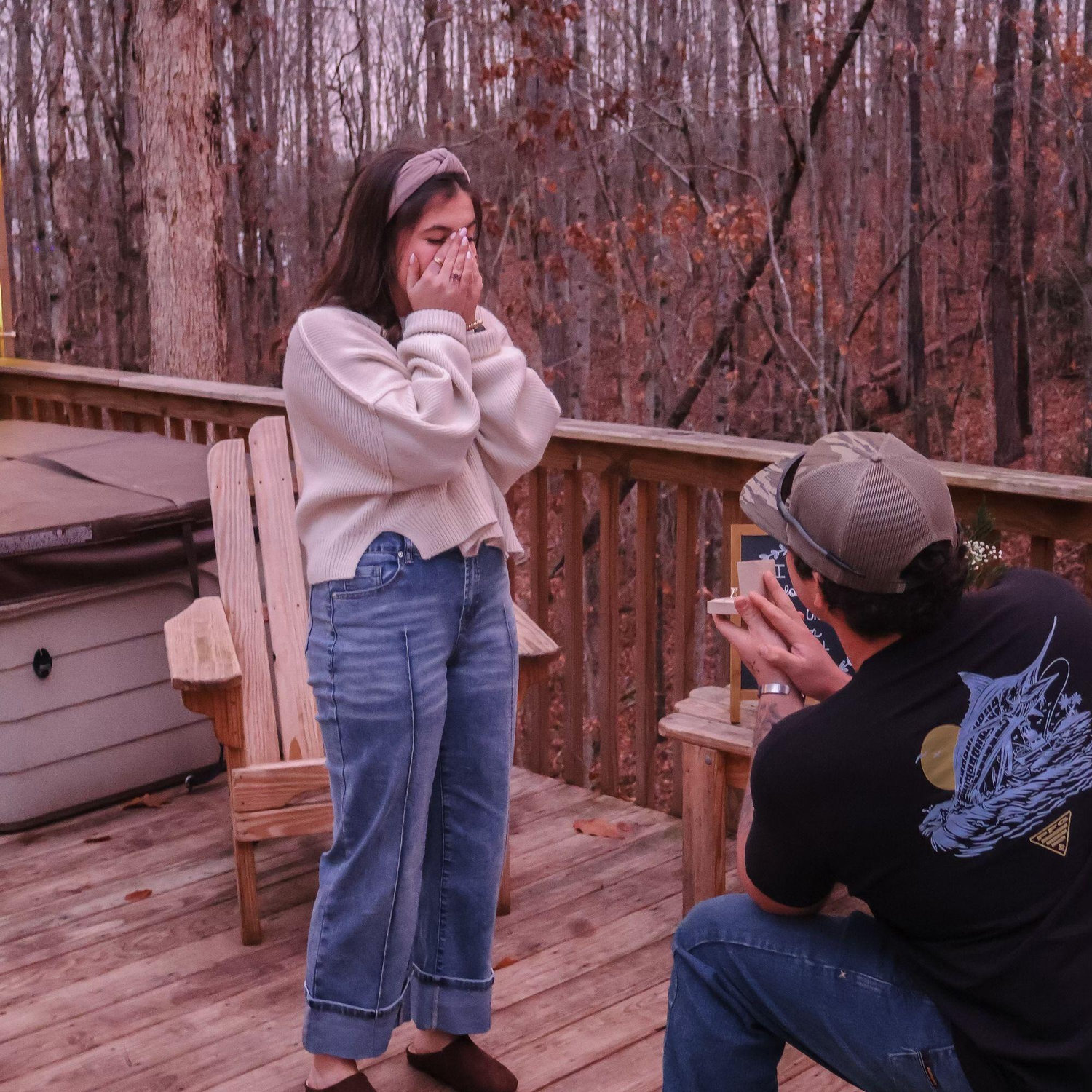 When he proposed