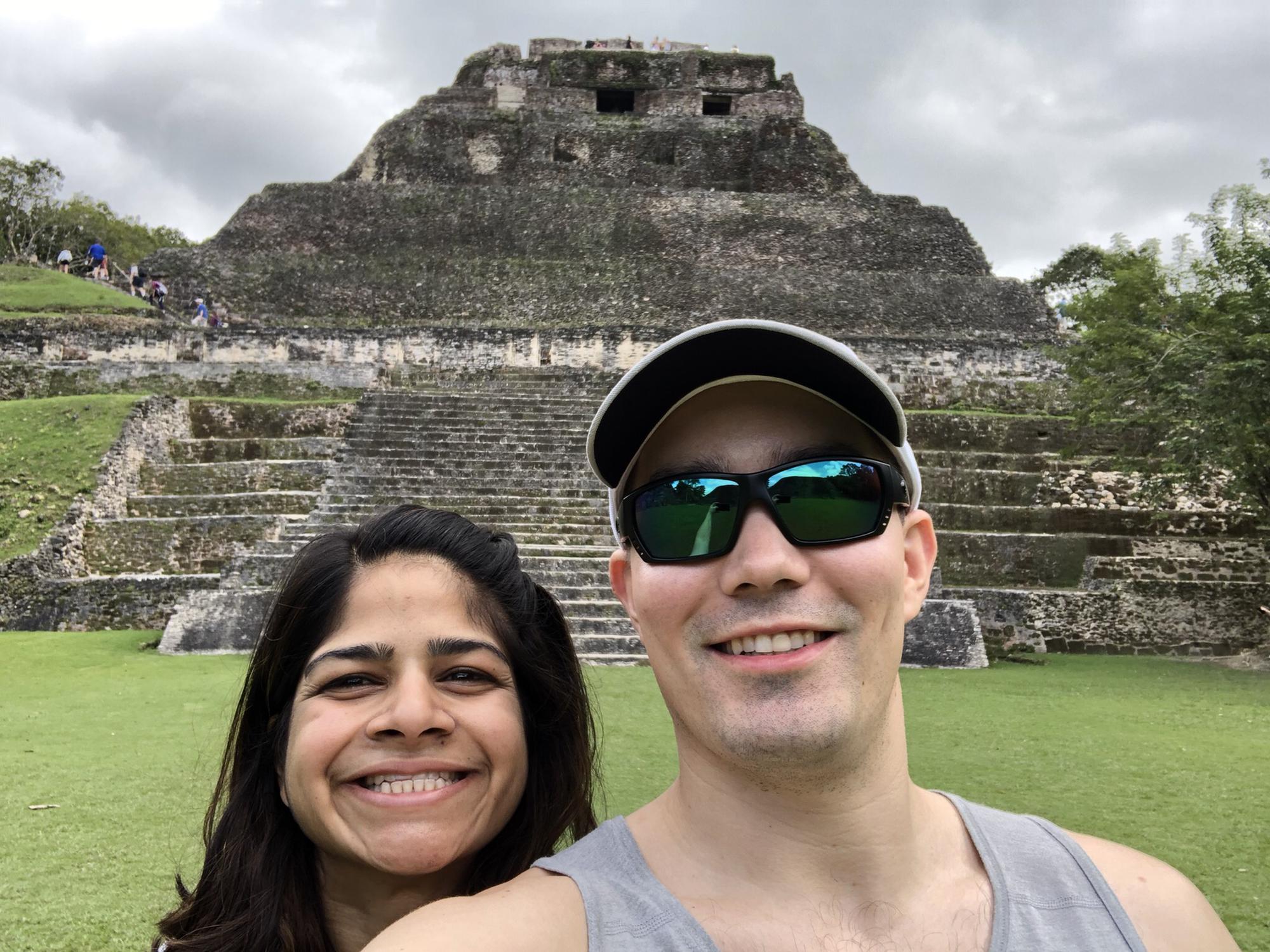 Exploring ruins in San Ignacio, Belize - Jan 2020