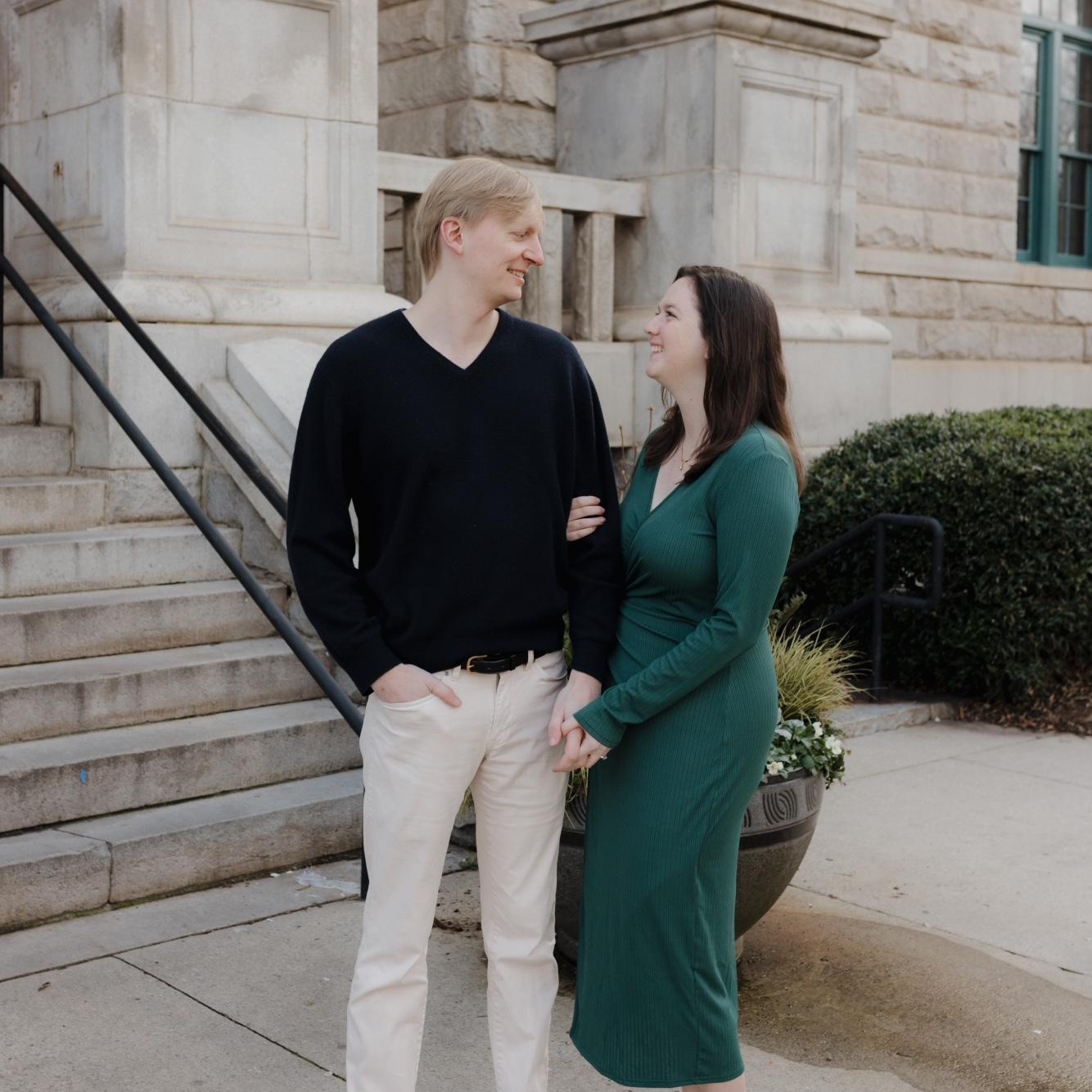 Engagement photos in Decatur, GA!