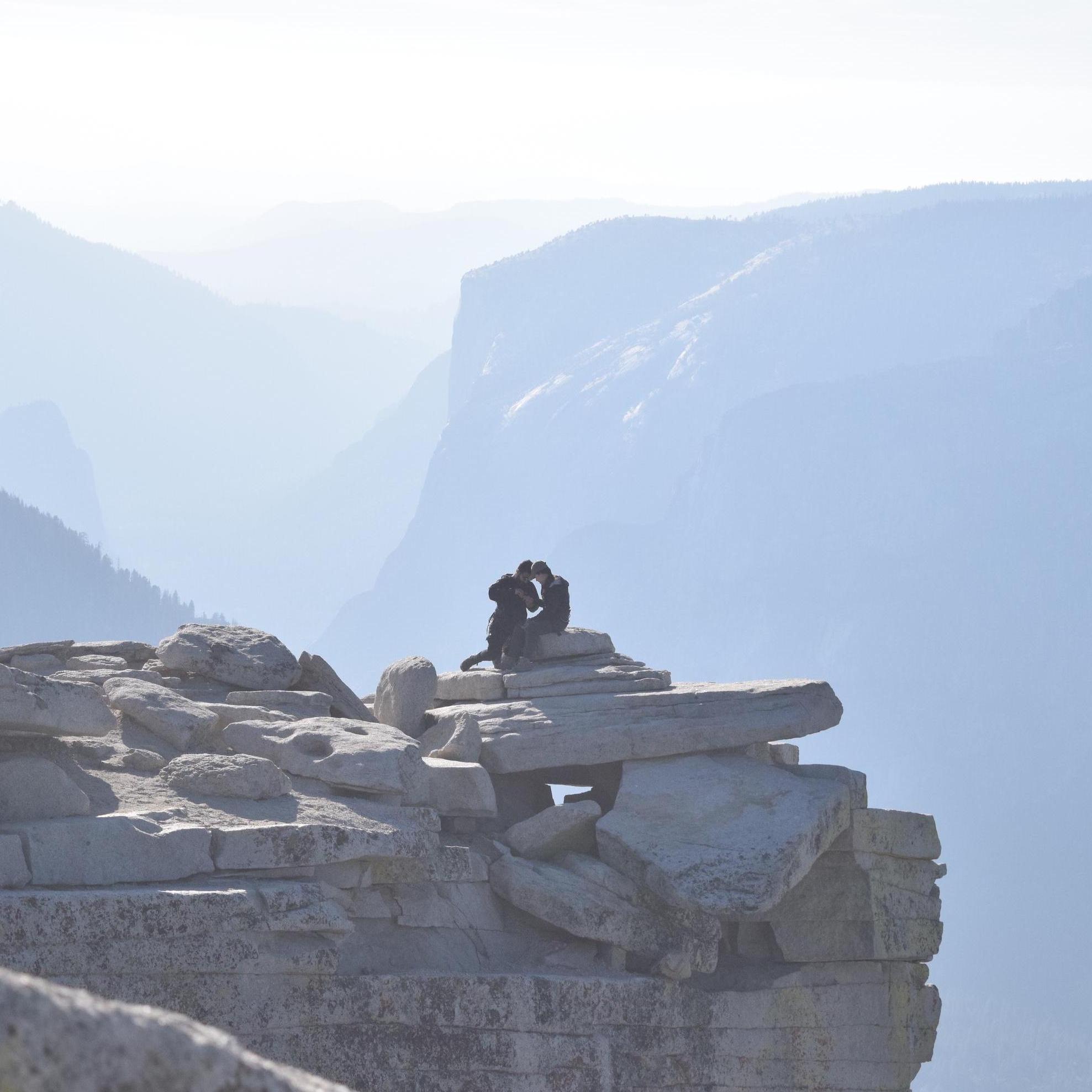 How amazing was this proposal? On top of Half Dome! *quietly sniffling*
