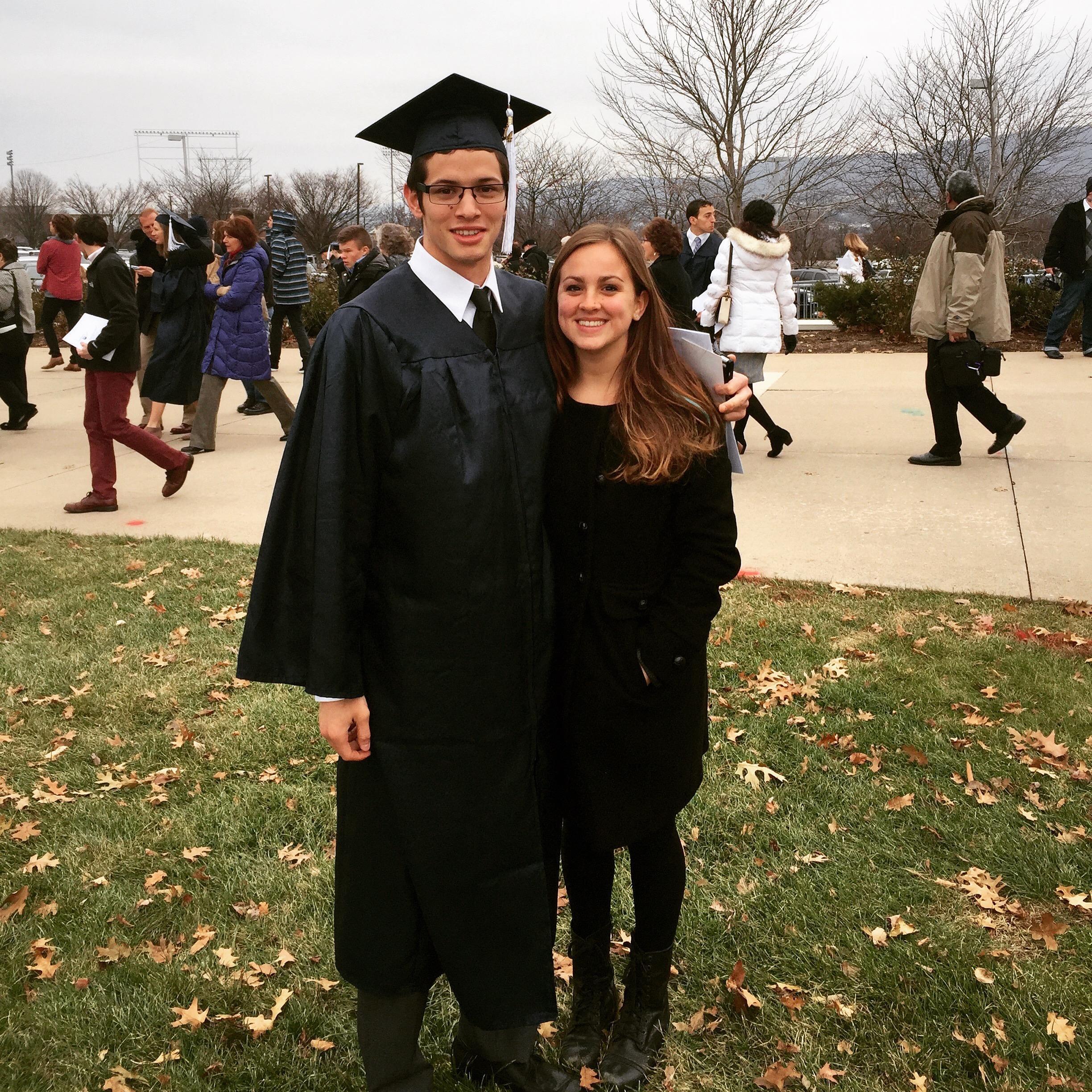 December 2014 at Josh's Penn State Graduation