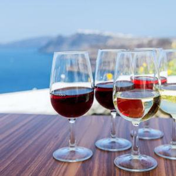 Honeymoon Winery Tour in Santorini