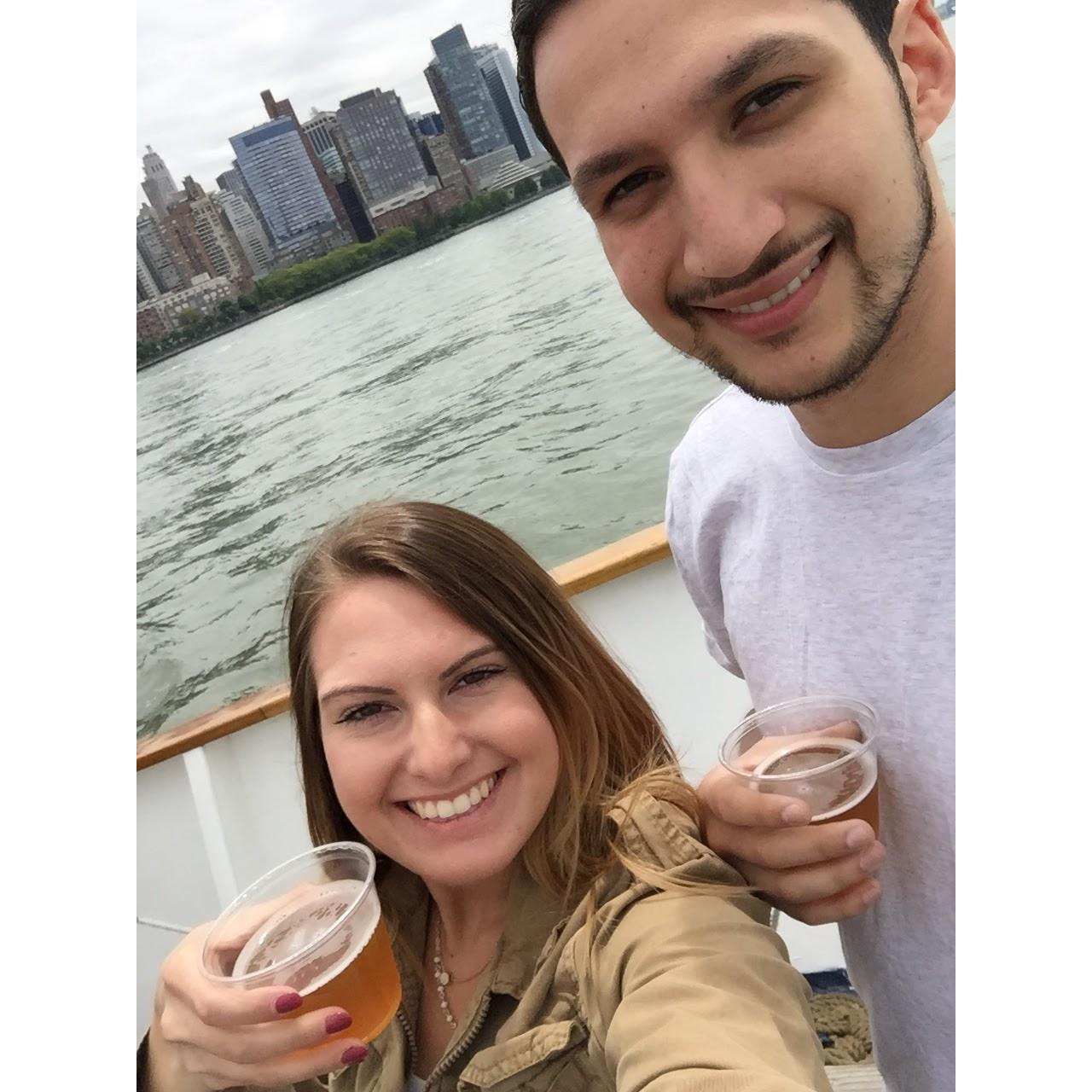 Beer Cruise on the Hudson River in New York City 2016!