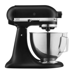 KitchenAid Deluxe 4.5 Quart Tilt-Head Stand Mixer- Black Matte