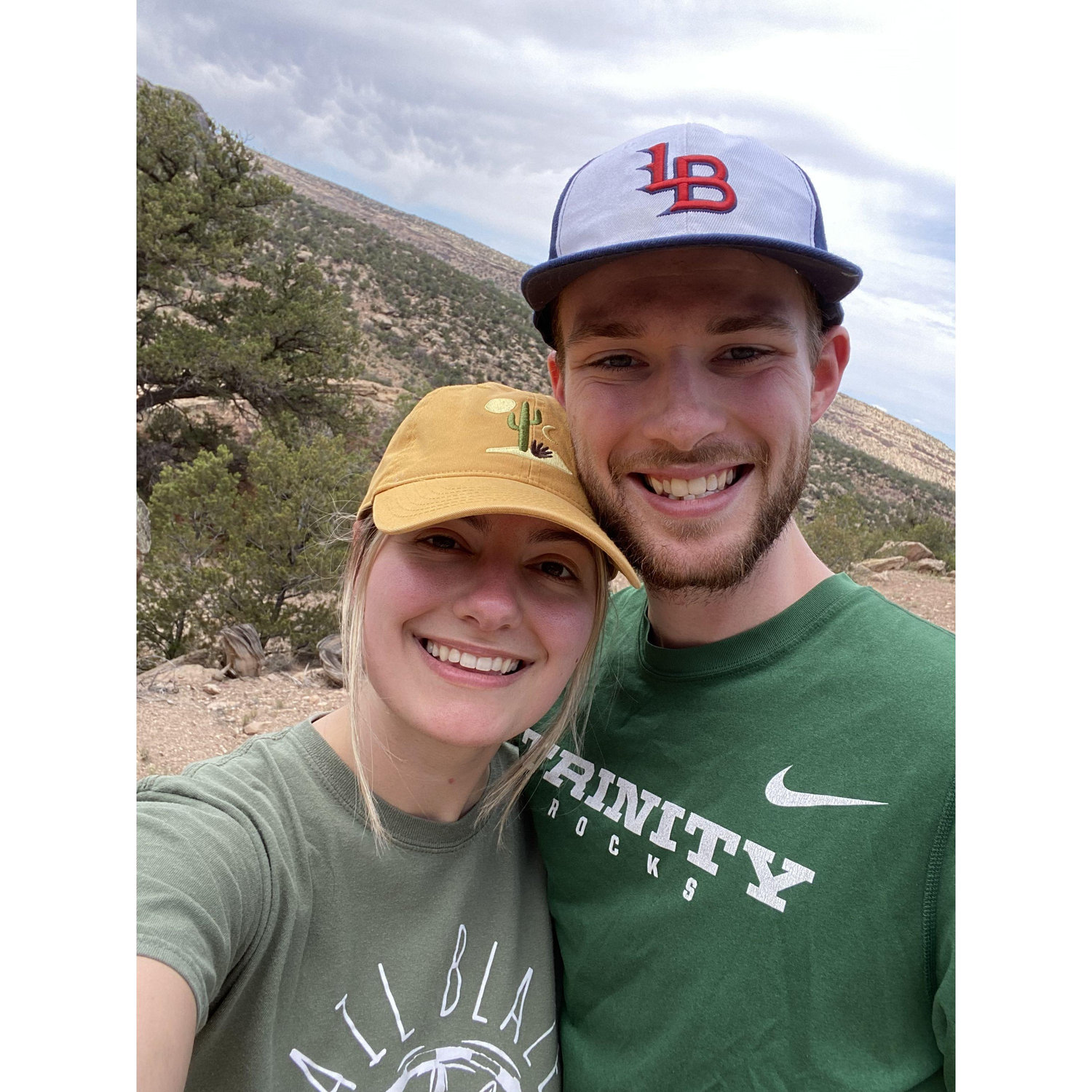 Our first trip together! Traveling out west.