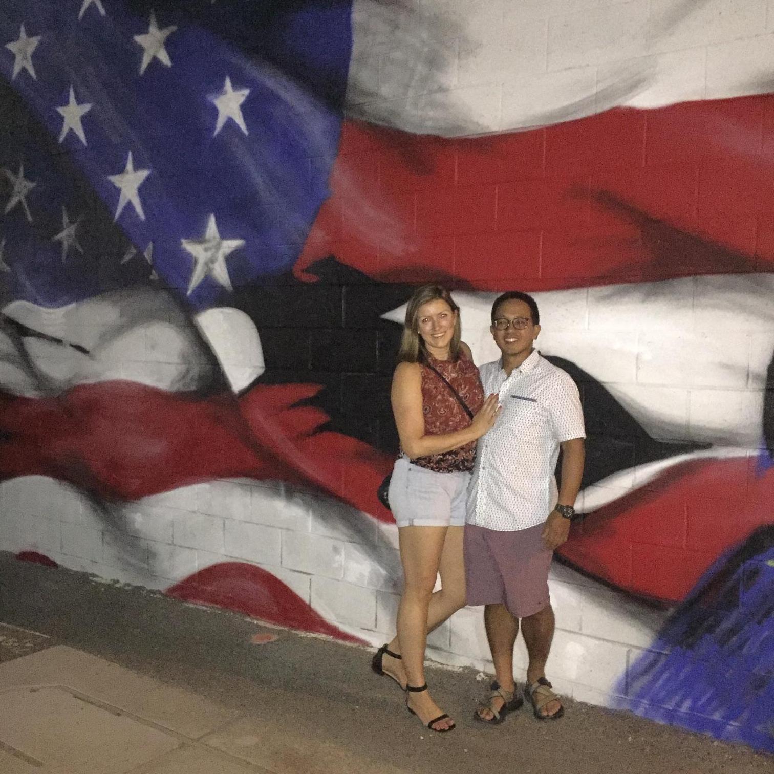 Phoenix rendezvous while Dan was still living overseas.