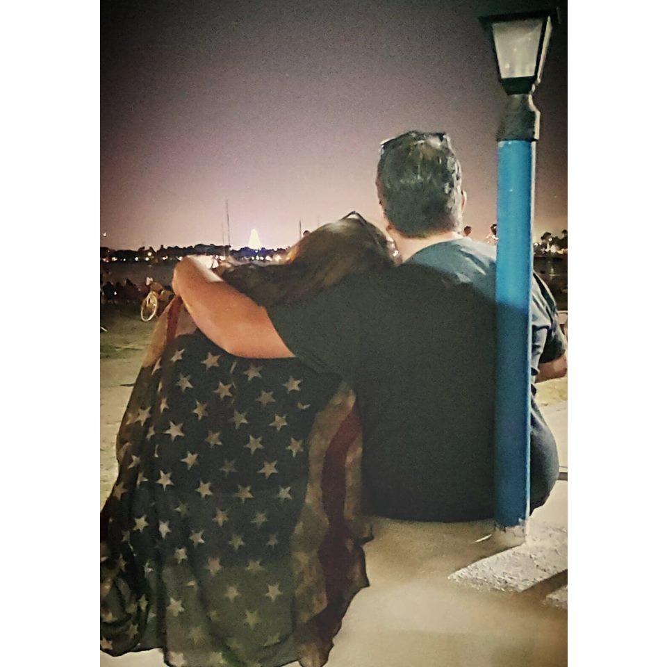 1st "I love you" right before Jamie snapped this gem on 4th of July