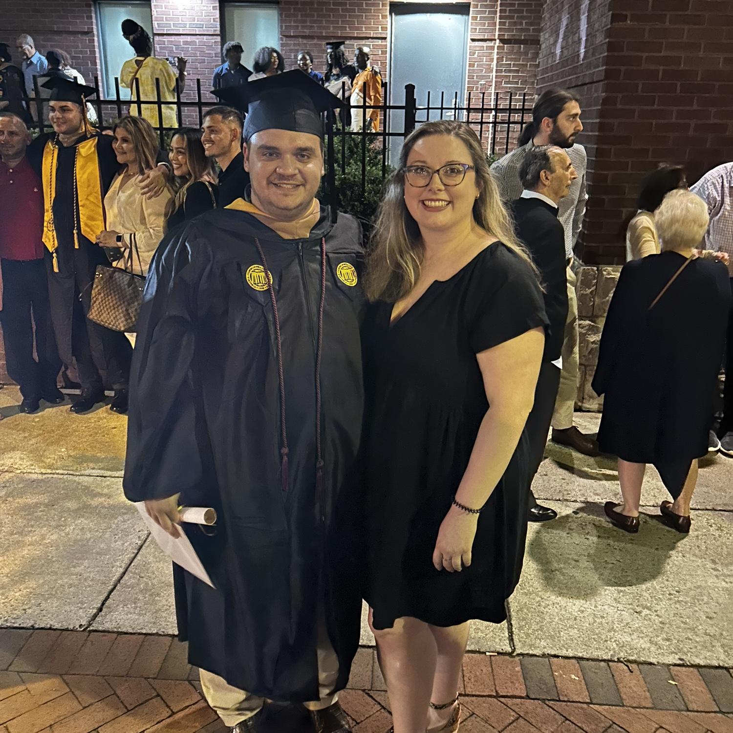 Andrew graduates 🤗