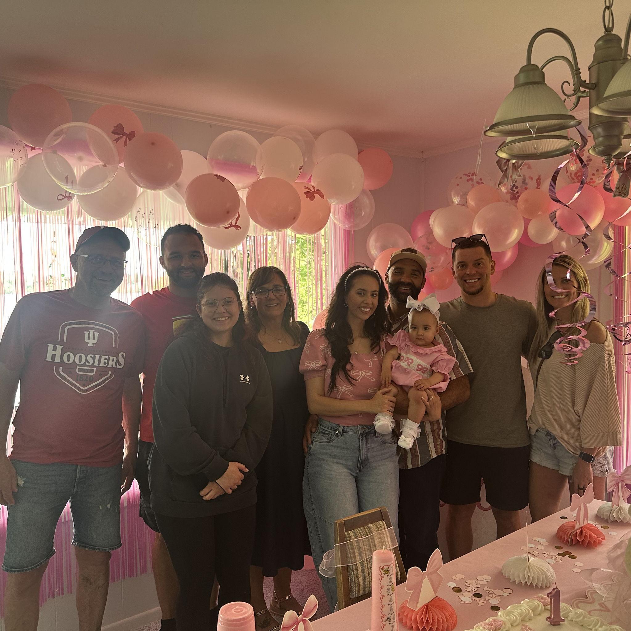 Lona's first birthday!