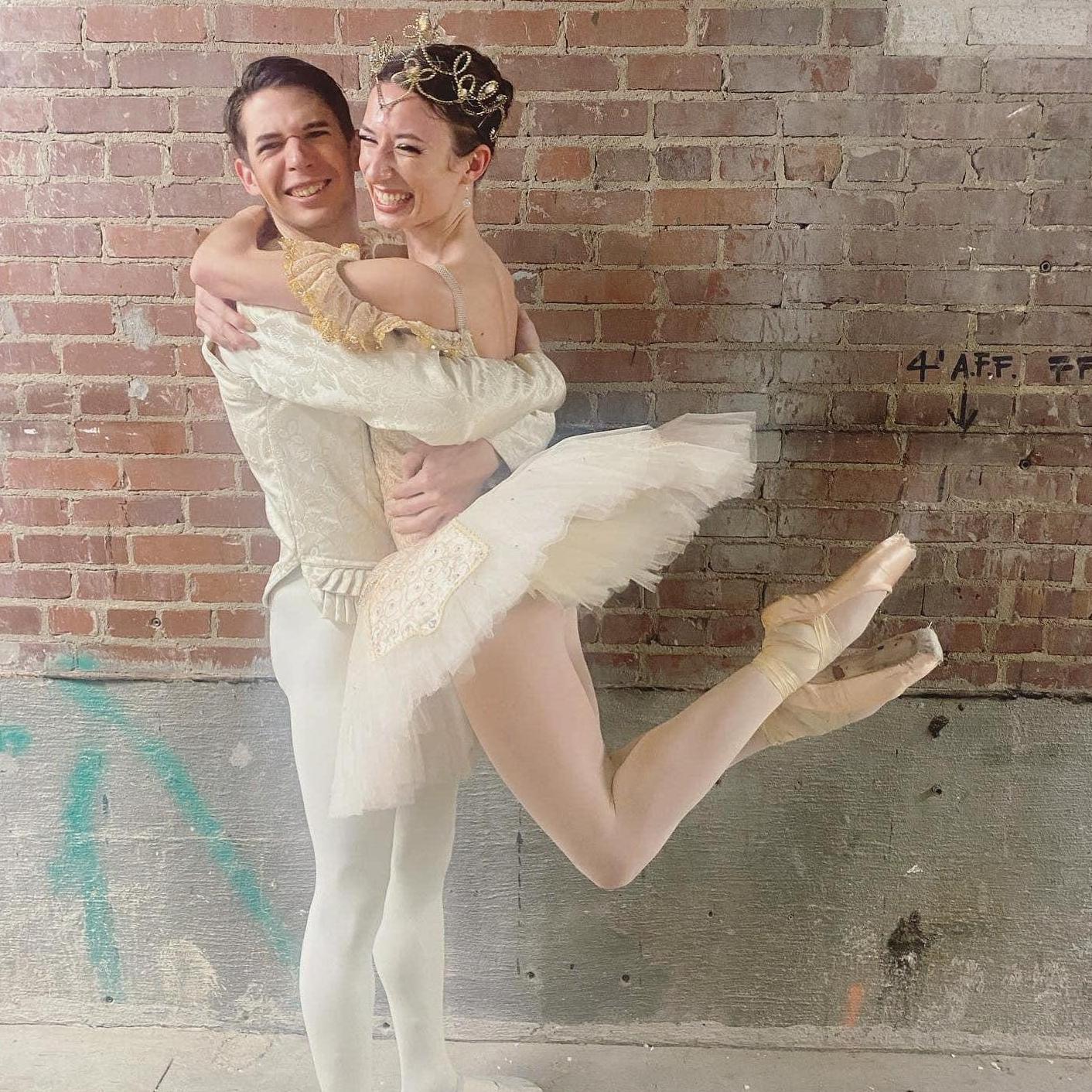 Nutcracker 2022 - one of the first photos taken together