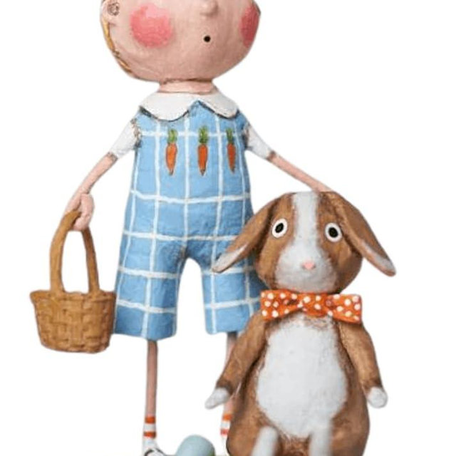 Some Bunny to Love Polyresin Easter Bunny Basket, 1Pc, 5.50In H, 15508