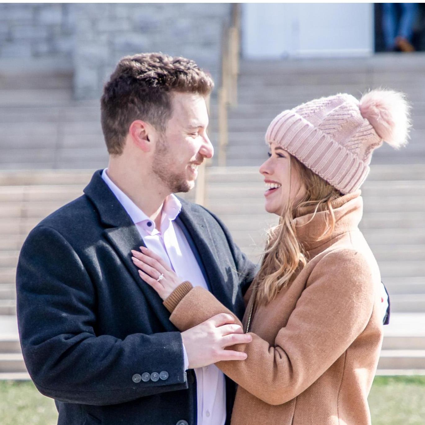 We got engaged February 15, 2020 on what Brenna likes to call "Birthgagementines weekend."