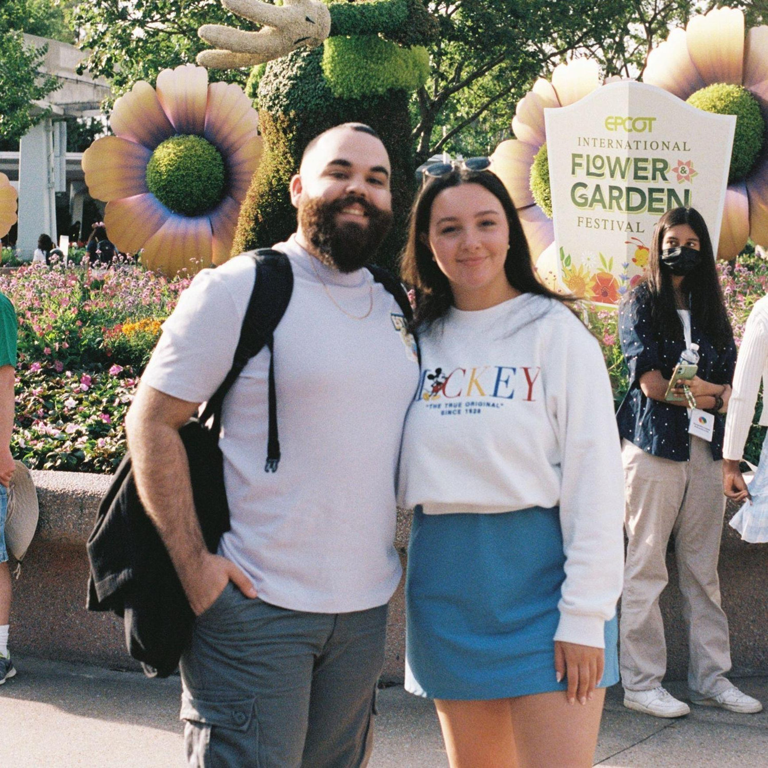 Our first day trip to Disney with our friends