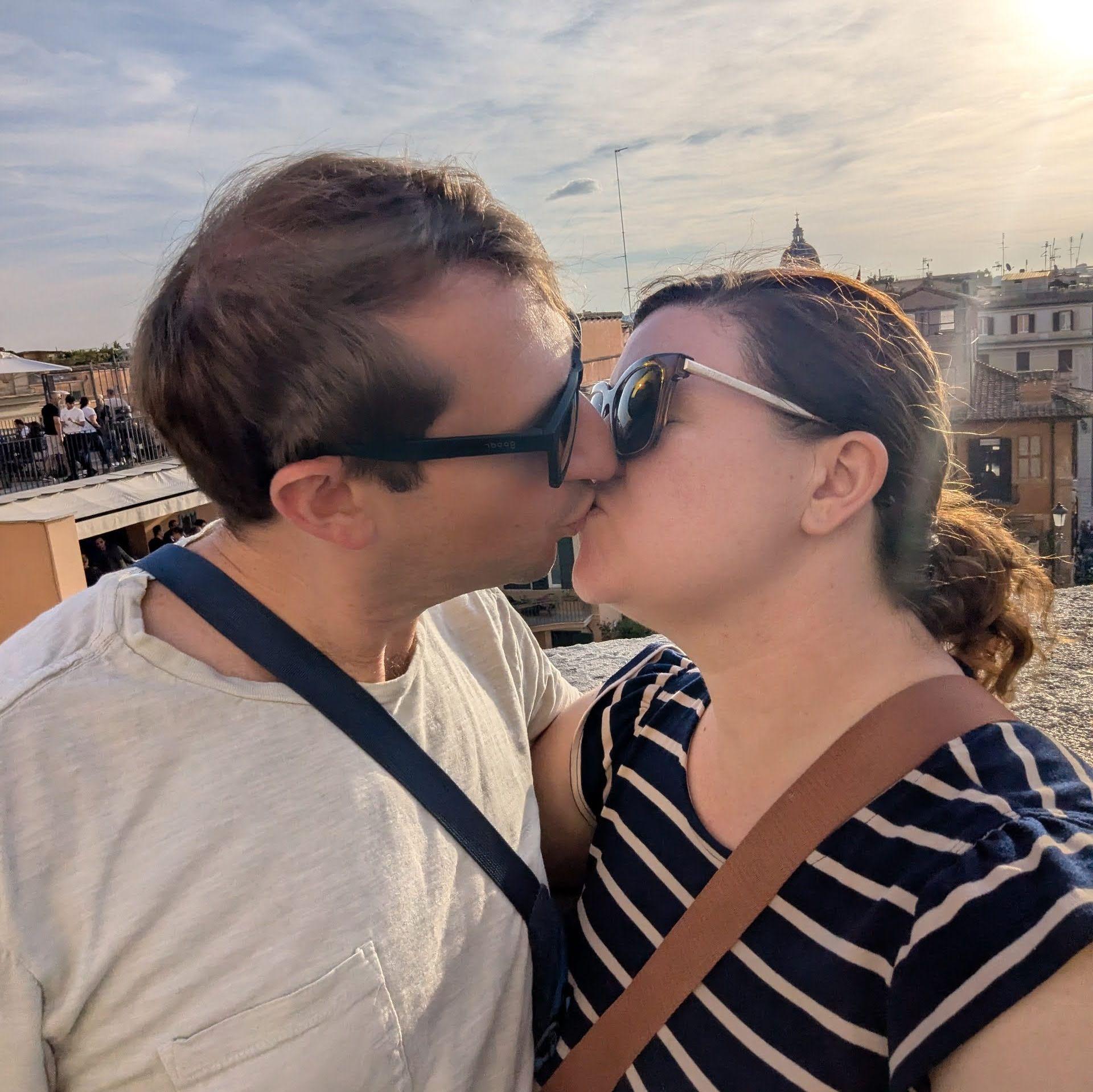 Sunset in Rome, October 2025