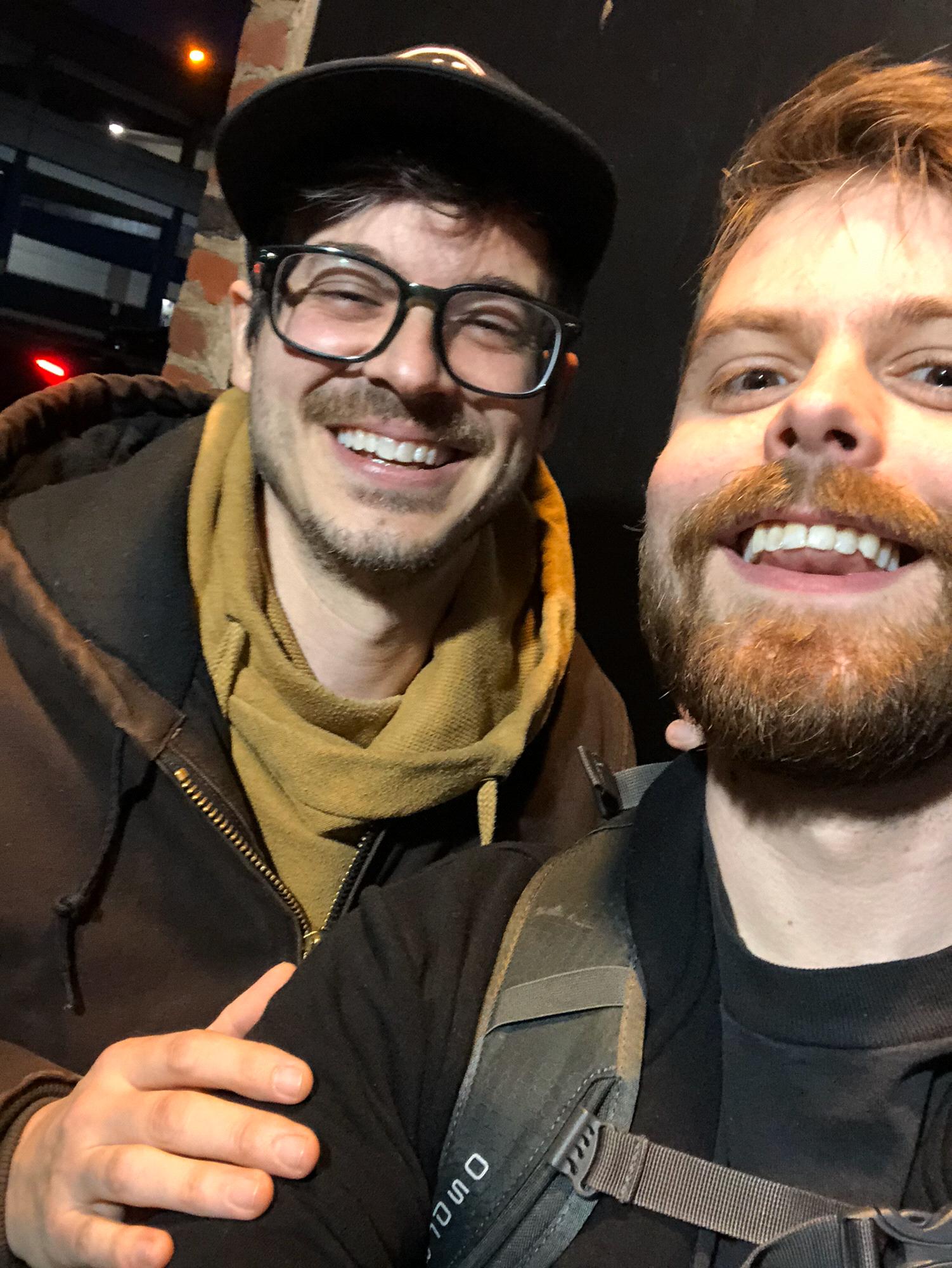 After Brandon proposed to Davie in Portland.