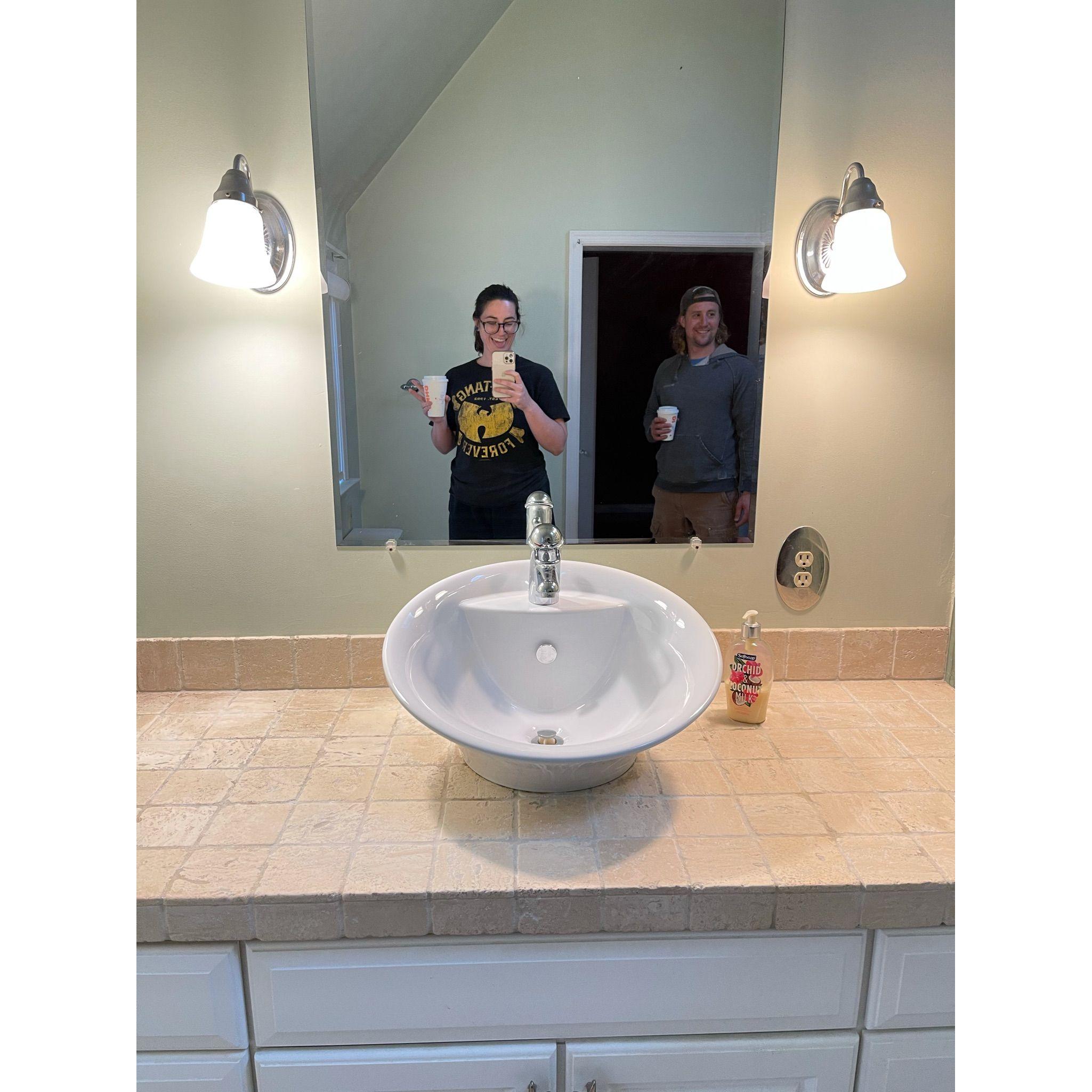 April 2021-we moved in together! We found this gorgeous home that had doggy doors leading out to a fenced in yard. Such a perfect beautiful home, we actually bought it in June 2024! Yay for not moving!