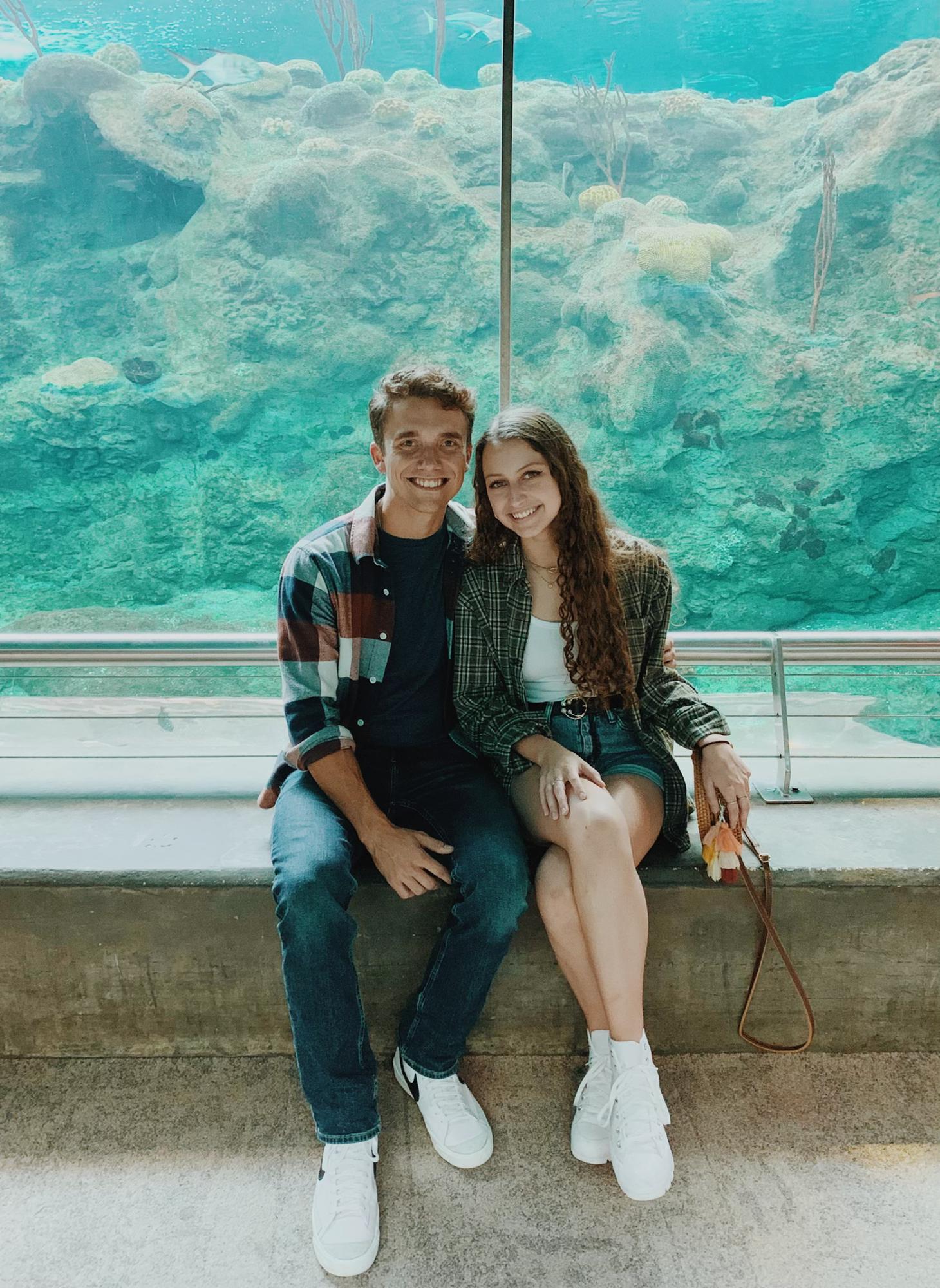 Date at the aquarium