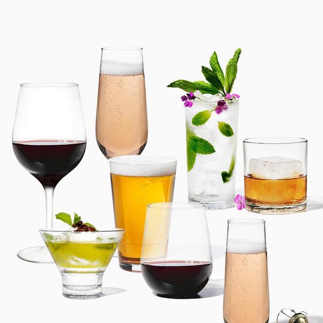 Tossware Champagne Glass Set