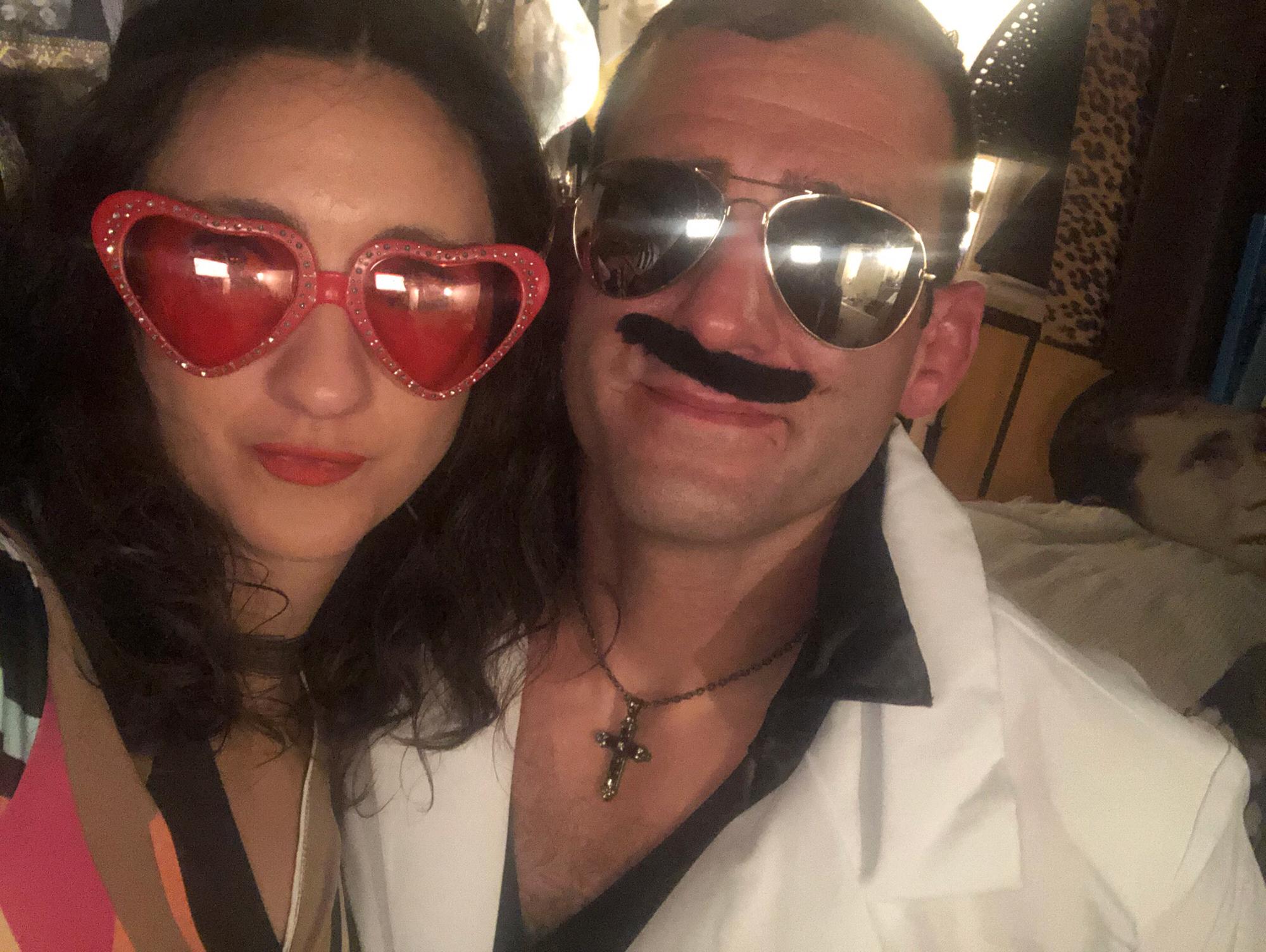 a 70's birthday party