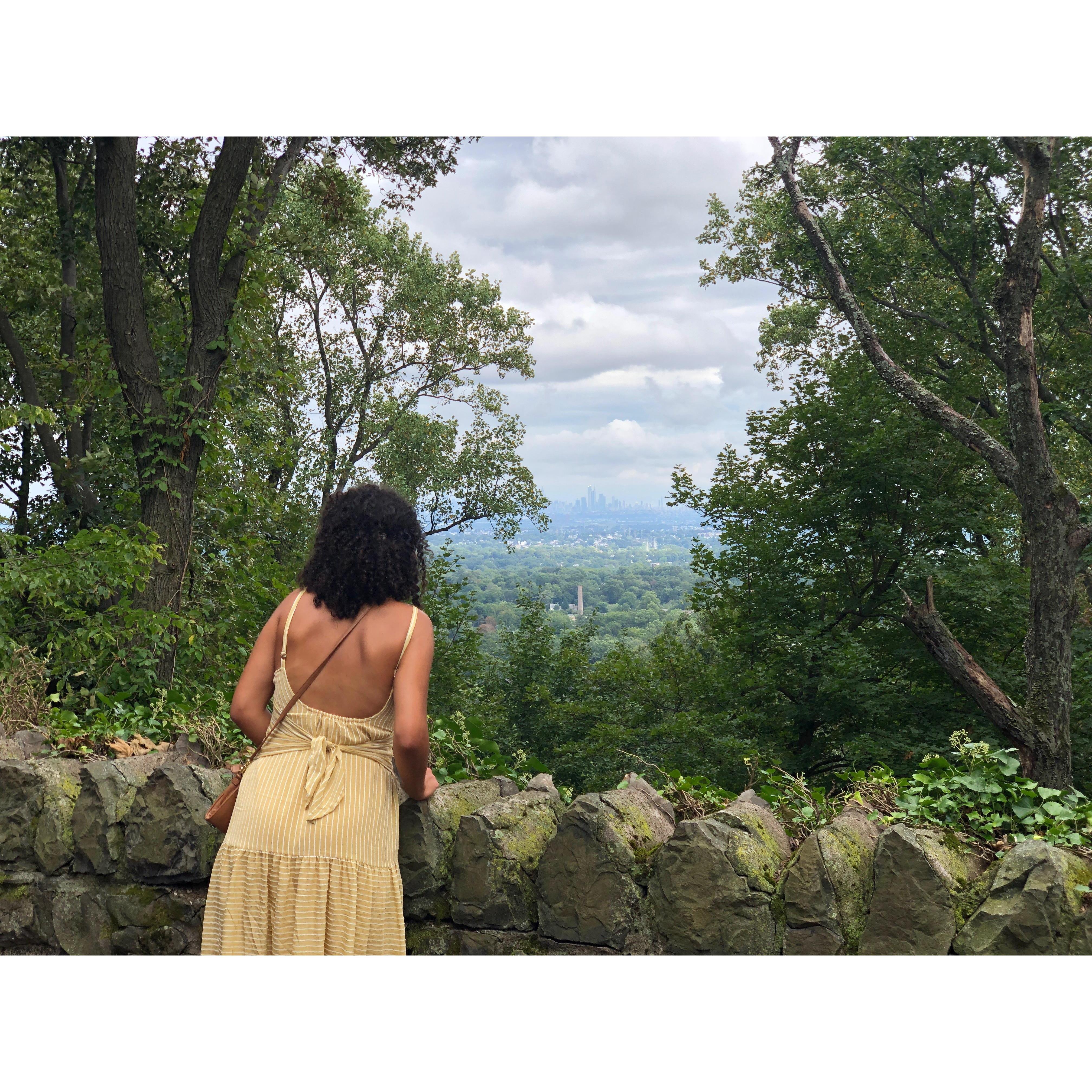 On the way to the castle, Evram calls Andrew to tell him he's having some car trouble and to go ahead without them. Nardine, being the explorer that she is, goes ahead without them (lol)