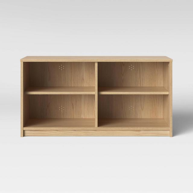 Open Shelf TV Stand Natural - Room Essentials™
