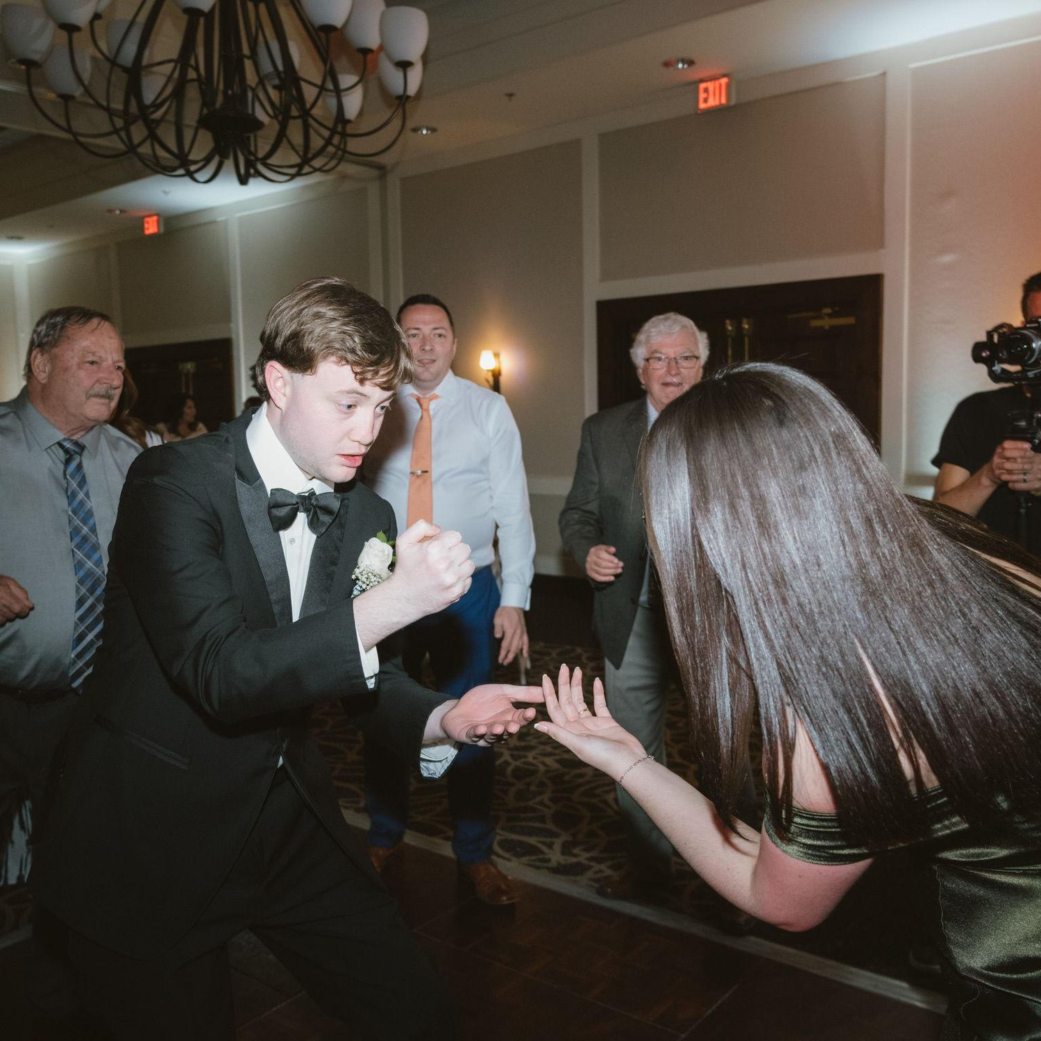Rock, Paper, Scissors at Madi's Wedding