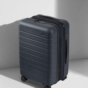 Expandable Suitcases: Carry-On Flex in Navy Blue| Away