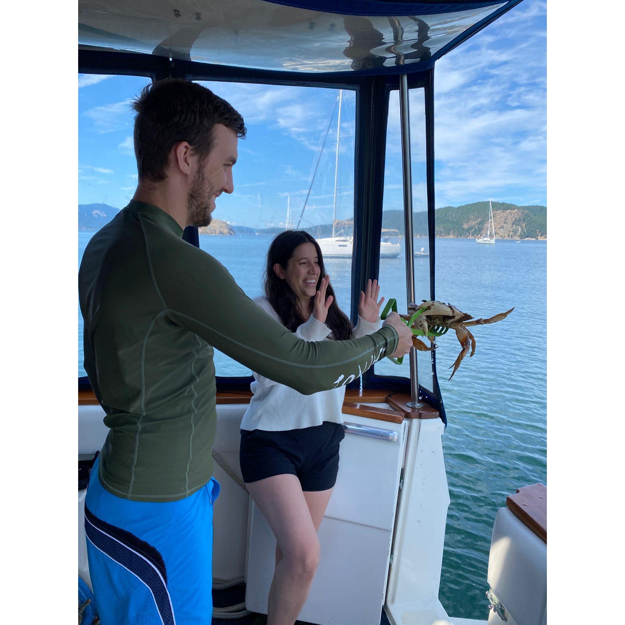 Boat trip in Washington.