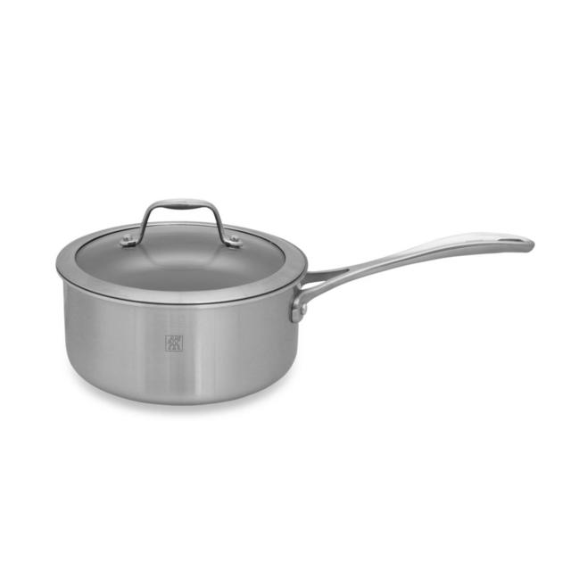 Zwilling J.A. Henckels Spirit 2-Quart Ceramic Coated Nonstick Covered Saucepan