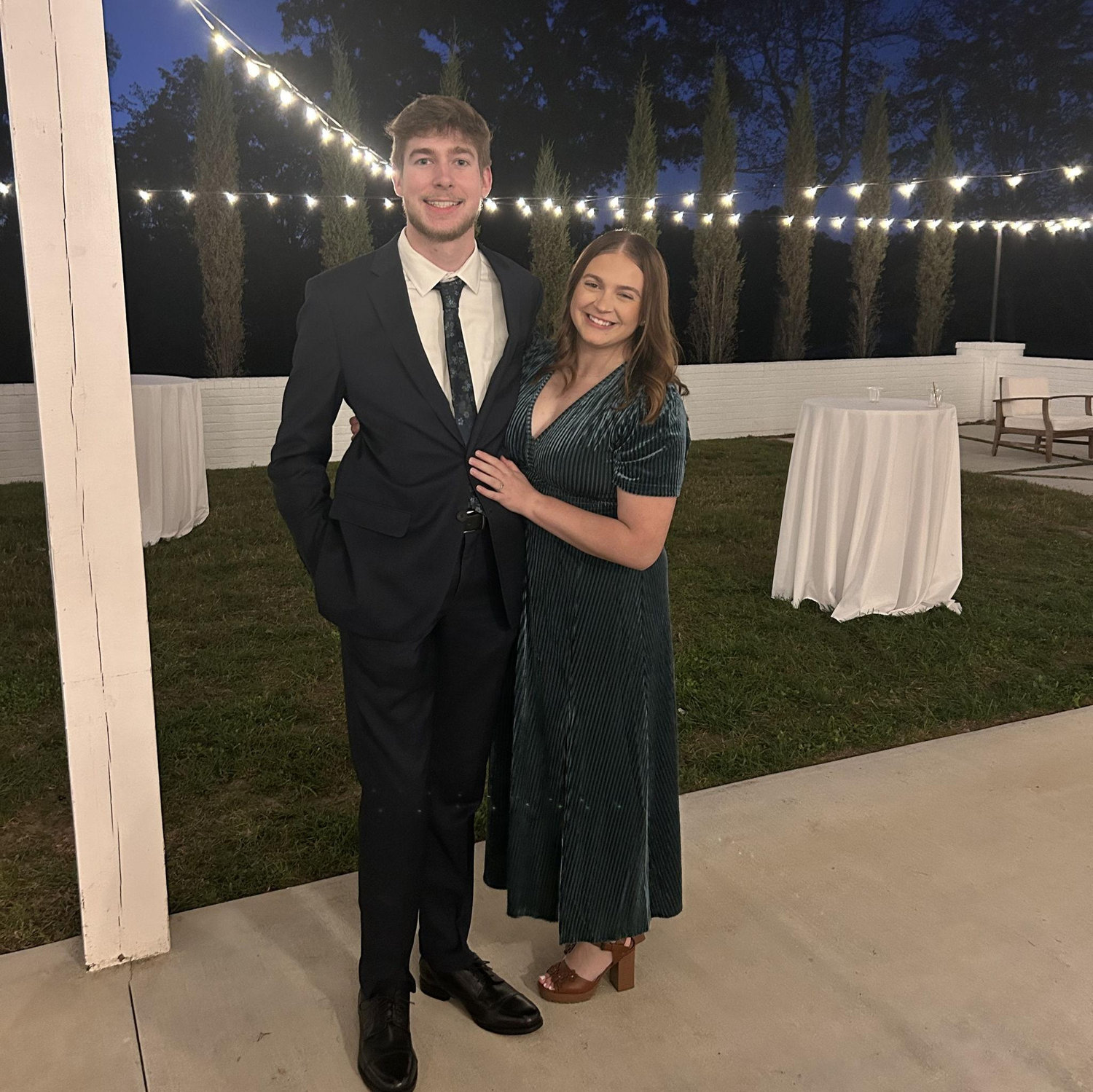 My forever wedding date! This was actually taken at the venue we are getting married at!