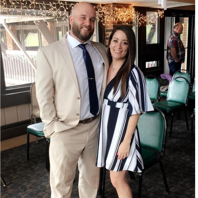Our first wedding as a couple!
