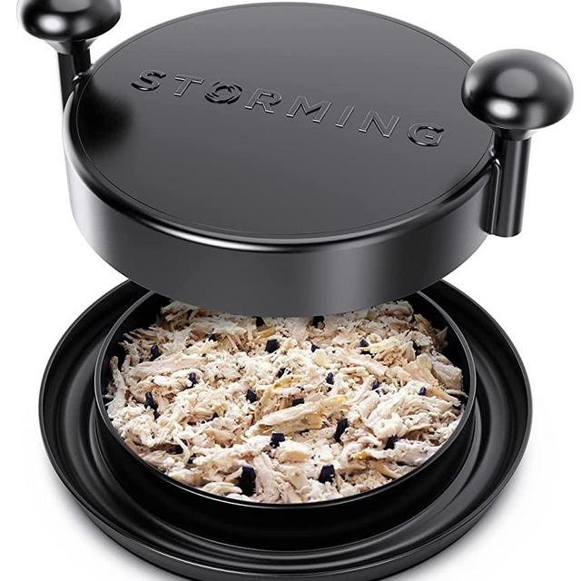 Storming Chicken Shredder Tool Twist - 116 Spike Meat Shredder Kitchen Gadgets for the Shreddiest Chicken AND Steak! Full Surface Pulled Pork Shredder, Thick Meat Breaker Upper, Shredding Machine